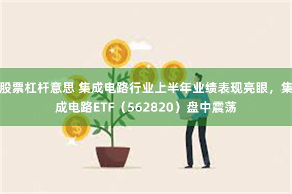 股票杠杆意思 集成电路行业上半年业绩表现亮眼，集成电路ETF（562820）盘中震荡