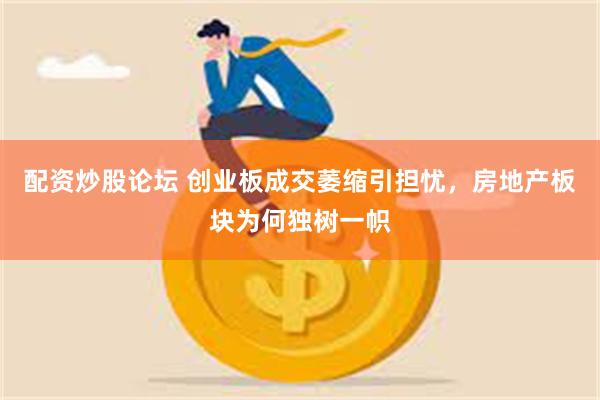 配资炒股论坛 创业板成交萎缩引担忧，房地产板块为何独树一帜