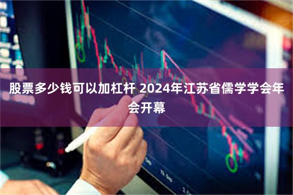 股票多少钱可以加杠杆 2024年江苏省儒学学会年会开幕