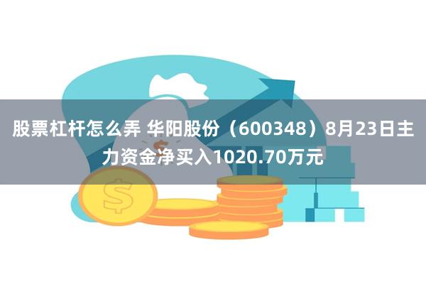 股票杠杆怎么弄 华阳股份（600348）8月23日主力资金净买入1020.70万元