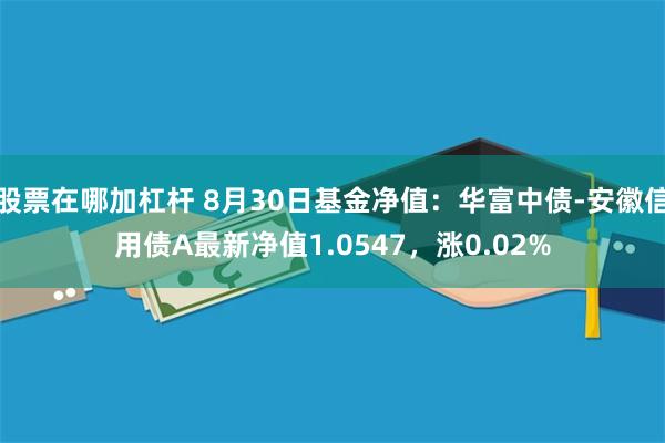 股票在哪加杠杆 8月30日基金净值：华富中债-安徽信用债A最新净值1.0547，涨0.02%