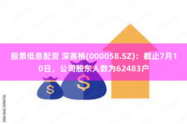 股票低息配资 深赛格(000058.SZ)：截止7月10日，公司股东人数为62483户