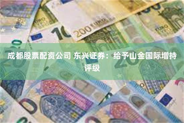 成都股票配资公司 东兴证券：给予山金国际增持评级