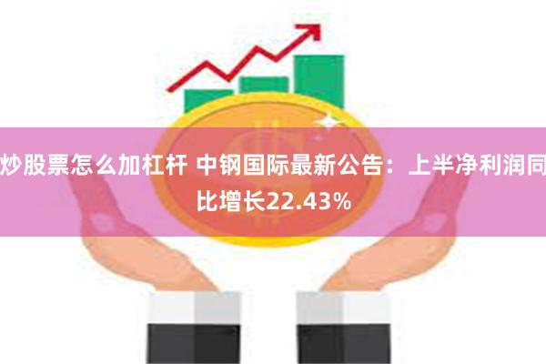 炒股票怎么加杠杆 中钢国际最新公告：上半净利润同比增长22.43%