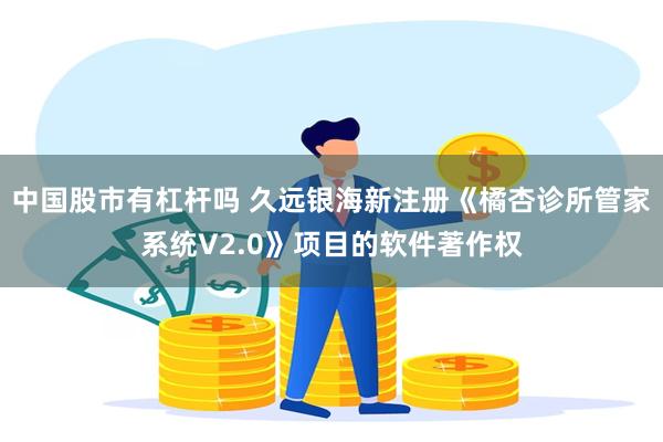 中国股市有杠杆吗 久远银海新注册《橘杏诊所管家系统V2.0》项目的软件著作权