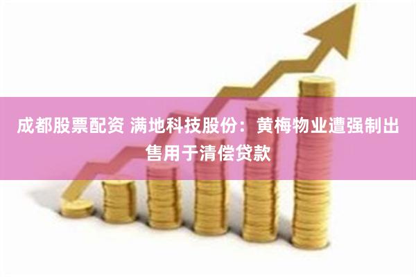 成都股票配资 满地科技股份：黄梅物业遭强制出售用于清偿贷款