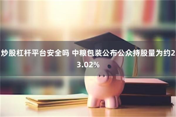 炒股杠杆平台安全吗 中粮包装公布公众持股量为约23.02%